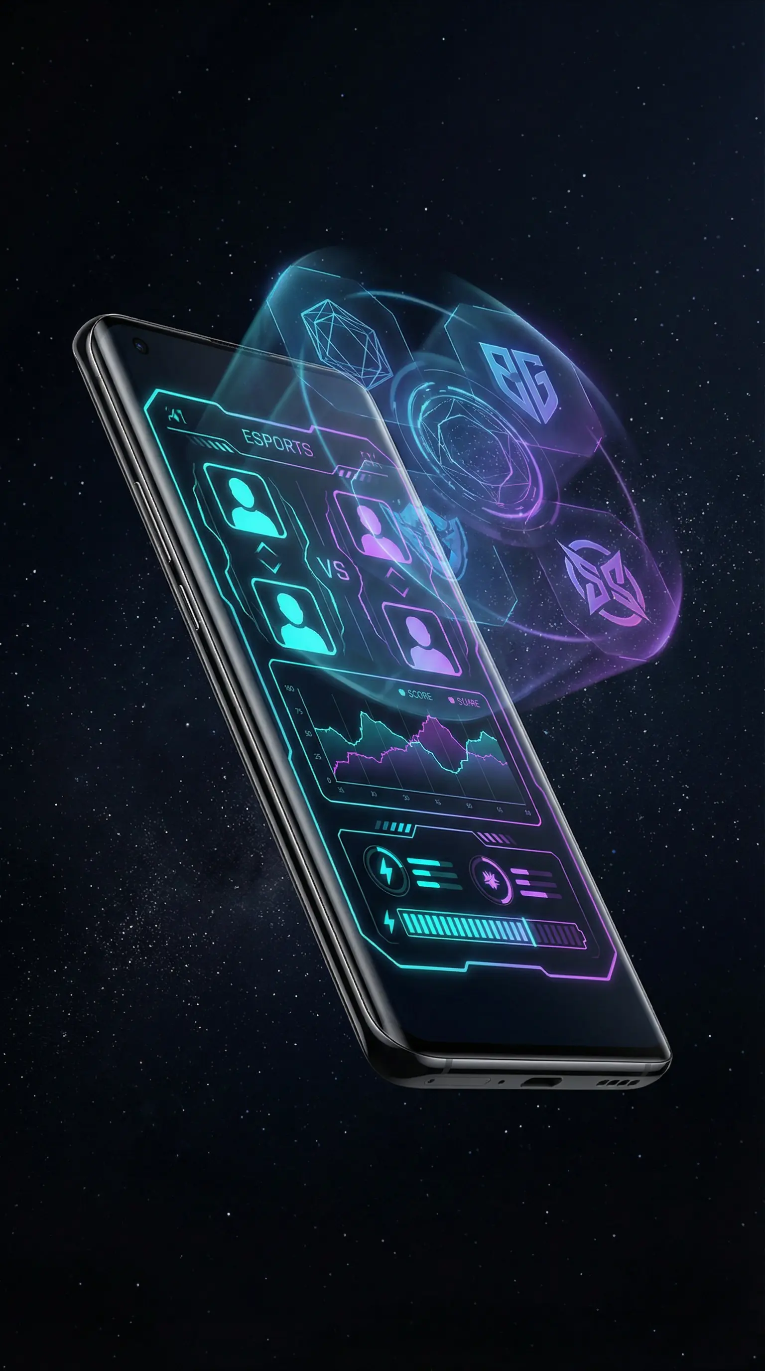 安产型 移动端竞技APP界面展示